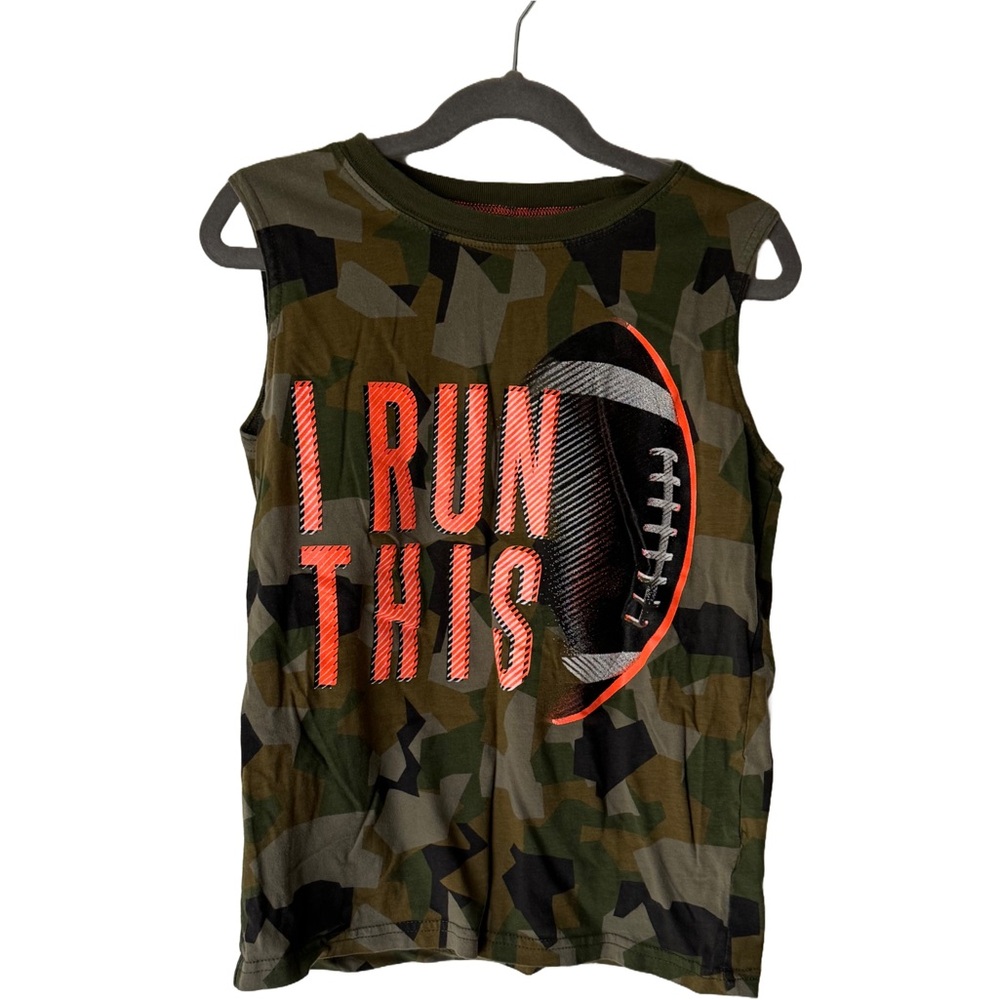Carter's Camouflage I Run This Tank Top Athletic Style